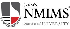 SVKM's NMIMS (Deemed to be University) institutional logo